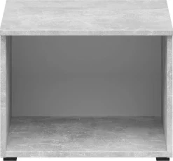 Aufsatz Multi-Stauraum Typ 9 Beton Optik B/H/T: ca. 45x35x40 cm