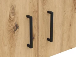 Aufsatz Multi-Stauraum Typ 22 Eiche Artisan Nachbildung B/H/T: ca. 80x35x40 cm