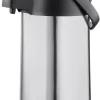 Axentia Airpot silber Edelstahl B/H/L: ca. 18x18x37 cm
