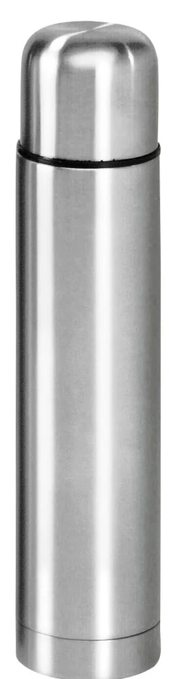 Axentia Isolierflasche silber Edelstahl B/H/L: ca. 8,2x30,5x8,2 cm