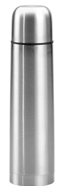 Axentia Isolierflasche silber Edelstahl B/H/L: ca. 7,5x22,5x7,5 cm