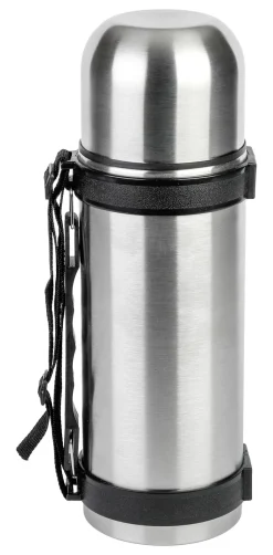 Axentia Isolierflasche silber Edelstahl B/H/L: ca. 9,4x30x9,4 cm