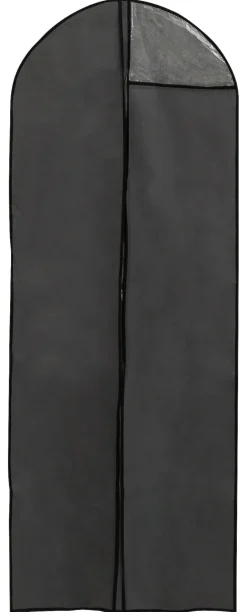 Axentia Kleiderhülle grau Stoff B/H/L: ca. 60x2x150 cm