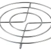 Axentia Topfuntersetzer Chrom Metall B/H/L: ca. 24x2x24 cm