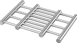 Axentia Topfuntersetzer silber Edelstahl