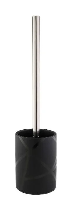 Axentia WC-Garnitur Nero schwarz Steingut