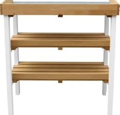 AXI Pflanztisch braun B/H/L: ca. 37x92x76 cm