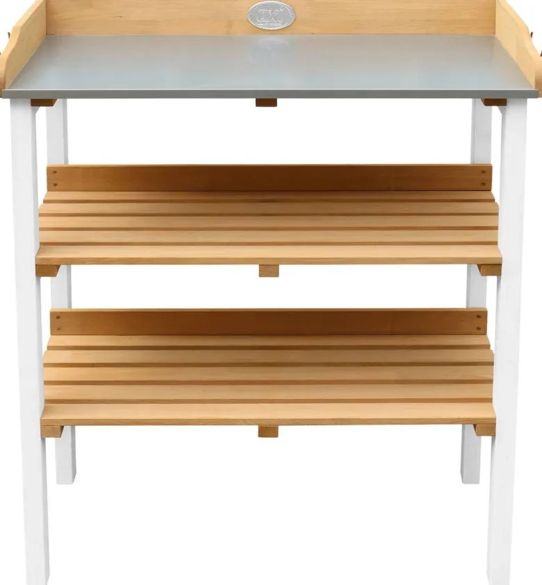 AXI Pflanztisch braun B/H/L: ca. 37x92x76 cm