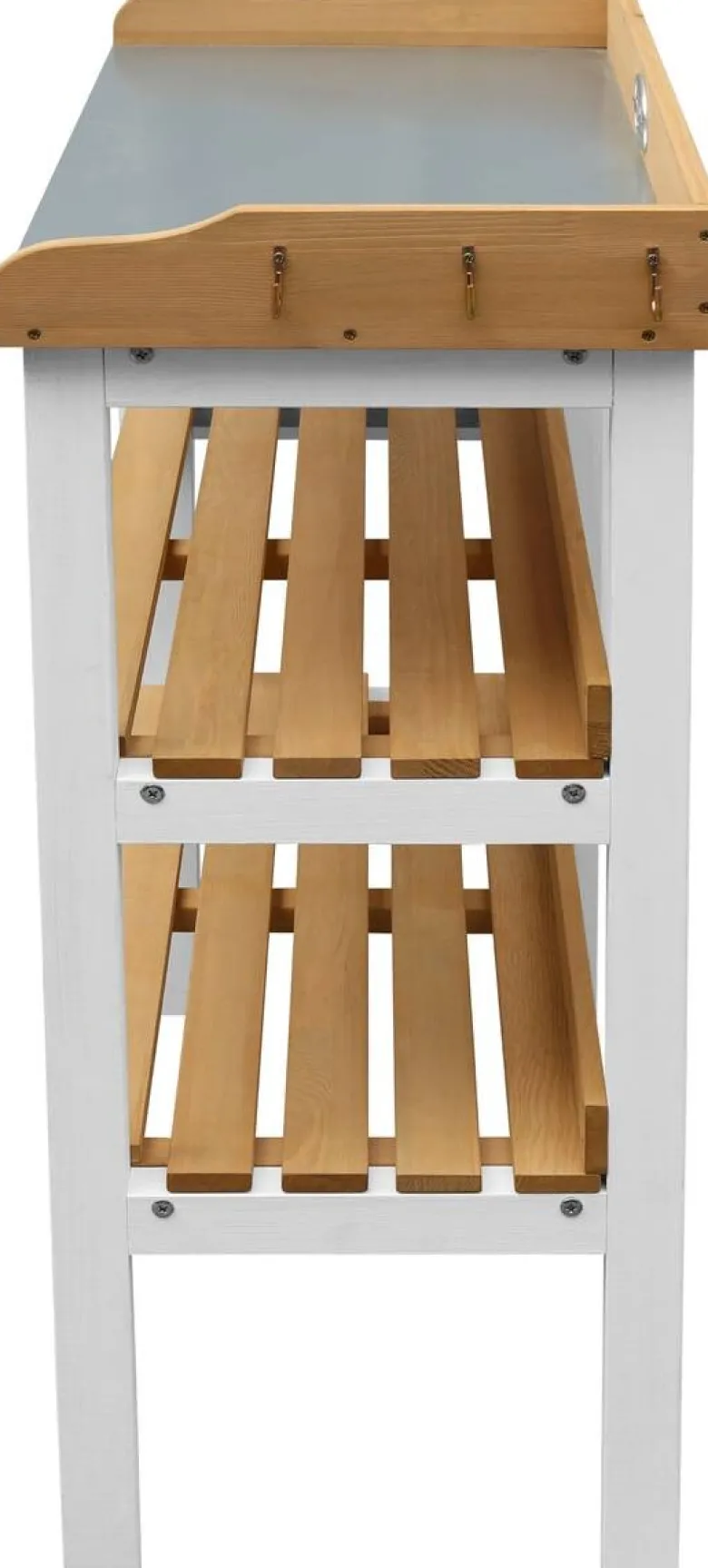 AXI Pflanztisch braun B/H/L: ca. 37x92x76 cm