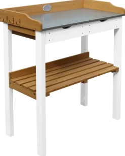 AXI Pflanztisch braun B/H/L: ca. 37x92x76 cm