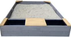 AXI Sandkasten Kelly grau B/H/T: ca. 115x21,8x180 cm