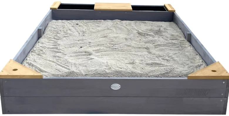 AXI Sandkasten Kelly grau B/H/T: ca. 115x21,8x180 cm