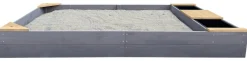 AXI Sandkasten Kelly grau B/H/T: ca. 115x21,8x180 cm