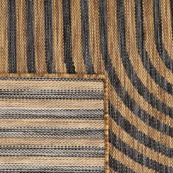 Ayyildiz Flachwebteppich MIRA schwarz B/L: ca. 200x280 cm