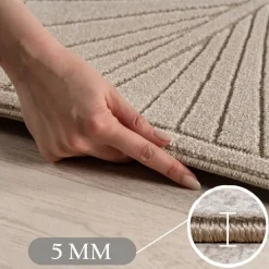 Ayyildiz Flachwebteppich NOVA beige B/L: ca. 80x250 cm