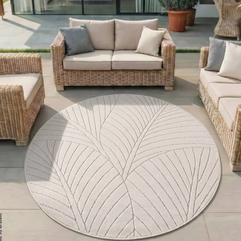 Ayyildiz Flachwebteppich NOVA creme D: ca. 80 cm