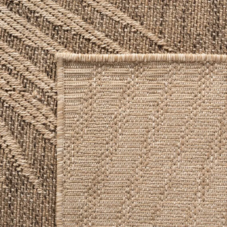 Ayyildiz Flachwebteppich TIMBER braun D: ca. 160 cm