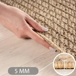 Ayyildiz Flachwebteppich TIMBER beige D: ca. 160 cm