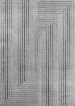 Ayyildiz In-/Outdoor-Teppich NOVA silber B/L: ca. 80x150 cm