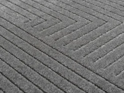 Ayyildiz In-/Outdoor-Teppich NOVA silber B/L: ca. 80x150 cm