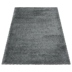 Ayyildiz Teppich FLUFFY hellgrau B/L: ca. 60x110 cm