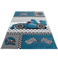 Ayyildiz Teppich KIDS blau B/L: ca. 200x290 cm