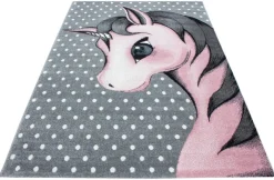 Ayyildiz Teppich KIDS pink B/L: ca. 120x170 cm