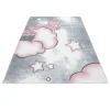 Ayyildiz Teppich KIDS pink B/L: ca. 140x200 cm