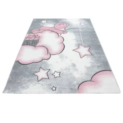 Ayyildiz Teppich KIDS pink B/L: ca. 140x200 cm
