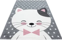 Ayyildiz Teppich KIDS pink B/L: ca. 80x150 cm