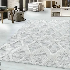 Ayyildiz Teppich PISA grau B/L: ca. 160x230 cm