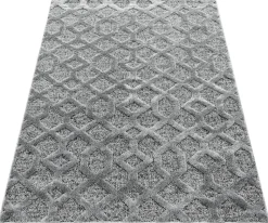 Ayyildiz Teppich PISA grau B/L: ca. 240x340 cm