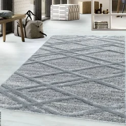Ayyildiz Teppich PISA grau B/L: ca. 160x230 cm
