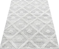 Ayyildiz Teppich PISA grau B/L: ca. 160x230 cm