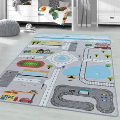 Ayyildiz Teppich PLAY grau B/L: ca. 140x200 cm