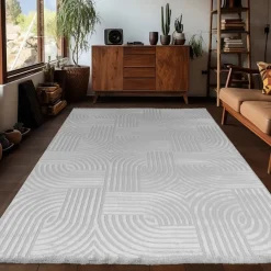Ayyildiz Teppich SAHARA silber B/L: ca. 80x250 cm