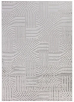Ayyildiz Teppich SAHARA silber B/L: ca. 80x250 cm