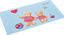 Baby Glück Kinderteppich blau B/L: ca. 80x150 cm