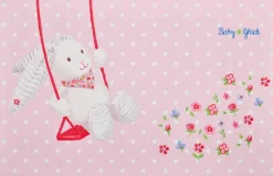 Baby Glück Kinderteppich rosa B/L: ca. 100x160 cm