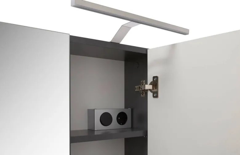 Badaufsatzleuchte Simple B/H/T: ca. 65x56x36 cm