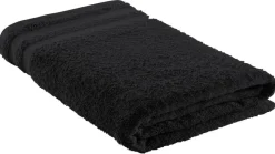 Badetuch Miami schwarz Baumwolle B/L: ca. 100x150 cm