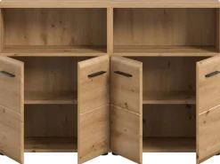 Badezimmer-Set Ice Artisan Oak Nachbildung B/H/T: ca. 120x80x30 cm