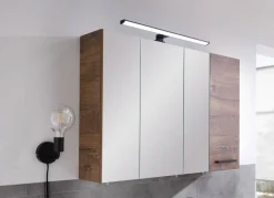 Badezimmer-Set Quickset 374 Eiche Ribeck Nachbildung B/H/T: ca. 105x200x44,5 cm