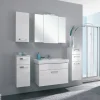 Badezimmer-Set Quickset 312 weiß glanz B/H/T: ca. 143x200x48 cm