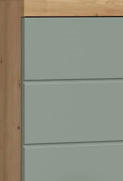 Badezimmer-Set Scout Eiche Artisan Nachbildung salbei Nachbildung B/H/T: ca. 112x191x37 cm