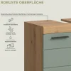Badezimmer-Set Scout Eiche Artisan Nachbildung salbei Nachbildung B/H/T: ca. 190x191x34 cm