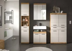 Badezimmer-Set Scout Evoke Oak Nachbildung Kaschmirgrau Nachbildung B/H/T: ca. 201x191x34 cm