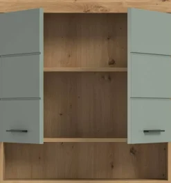 Badhängeschrank Scout Eiche Artisan Nachbildung salbei Nachbildung B/H/T: ca. 74x79x24 cm