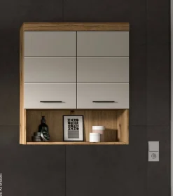 Badhängeschrank Scout Evoke Oak Nachbildung Kaschmirgrau Nachbildung B/H/T: ca. 74x79x24 cm
