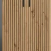 Badhochschrank Mone Basalt Nachbildung Artisan Oak Nachbildung B/H/T: ca. 60x81x30 cm